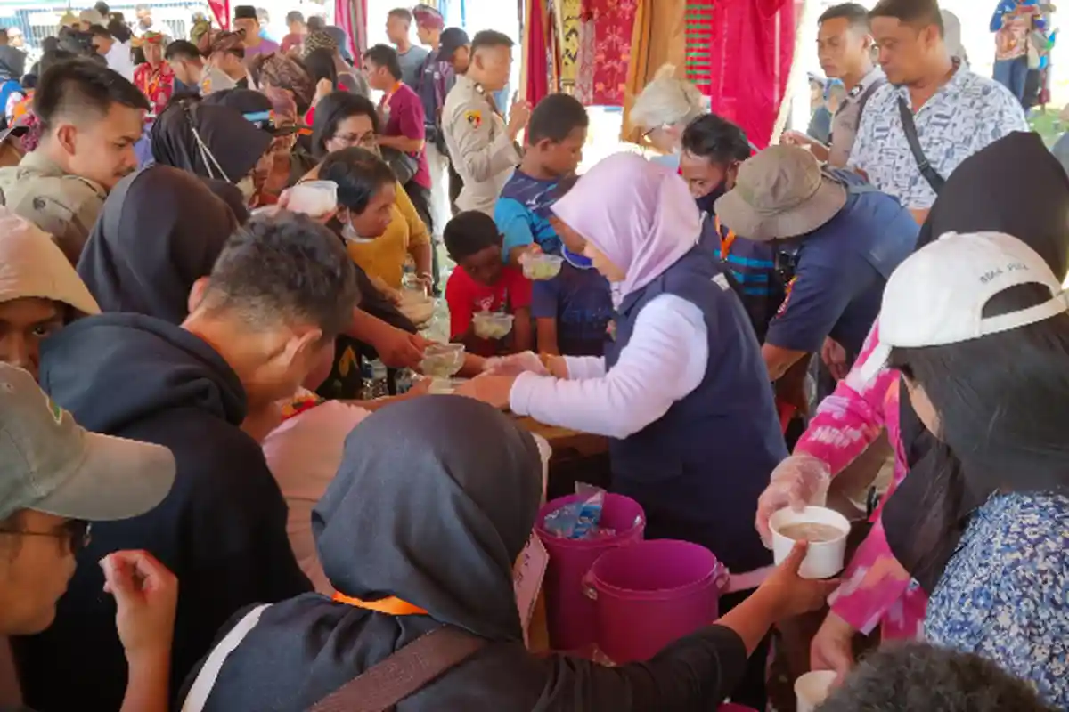 Wisata Kuliner Nusantara KMAN VI, Coto Makassar Diserbu Pengunjung