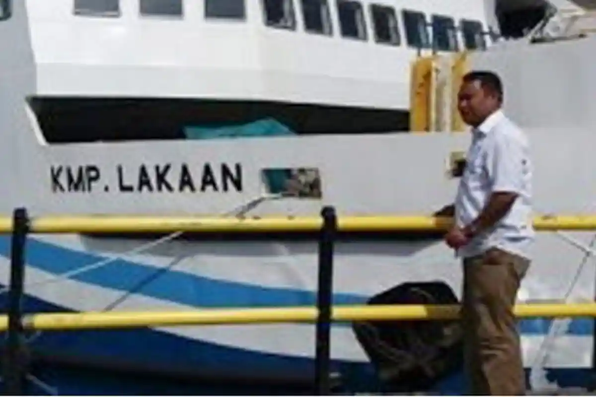Jadwal Kapal Ferry ASDP Kupang NTT Hari Ini, KMP Lakaan Kupang-Larantuka PP