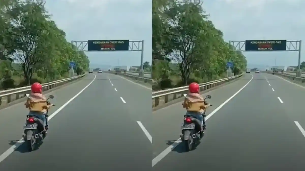Viral Pemotor Cewek Masuk Tol Semarang, Ini Penjelasan Yudi Pamugar