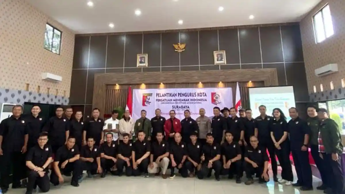 Pengurus Baru Perbakin Surabaya Optimistis Cetak Atlet Menembak Berbakat
