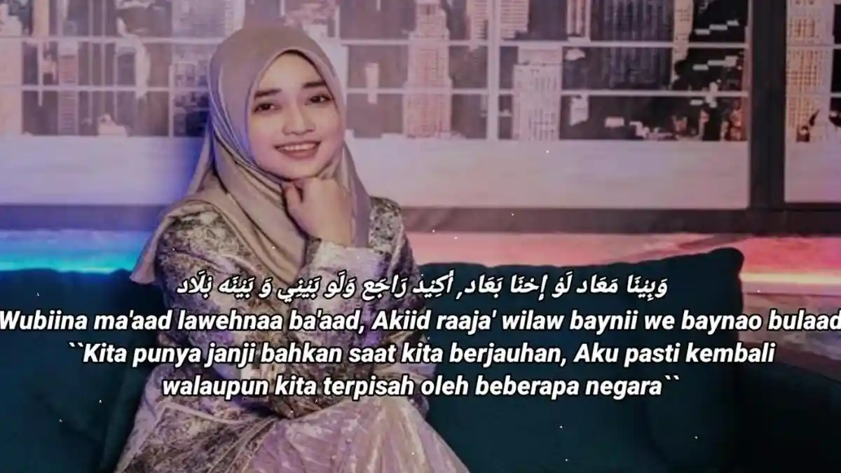 Lagu Qusad Einy - Veve Zulfikar Lirik Arab, Latin dan Artinya