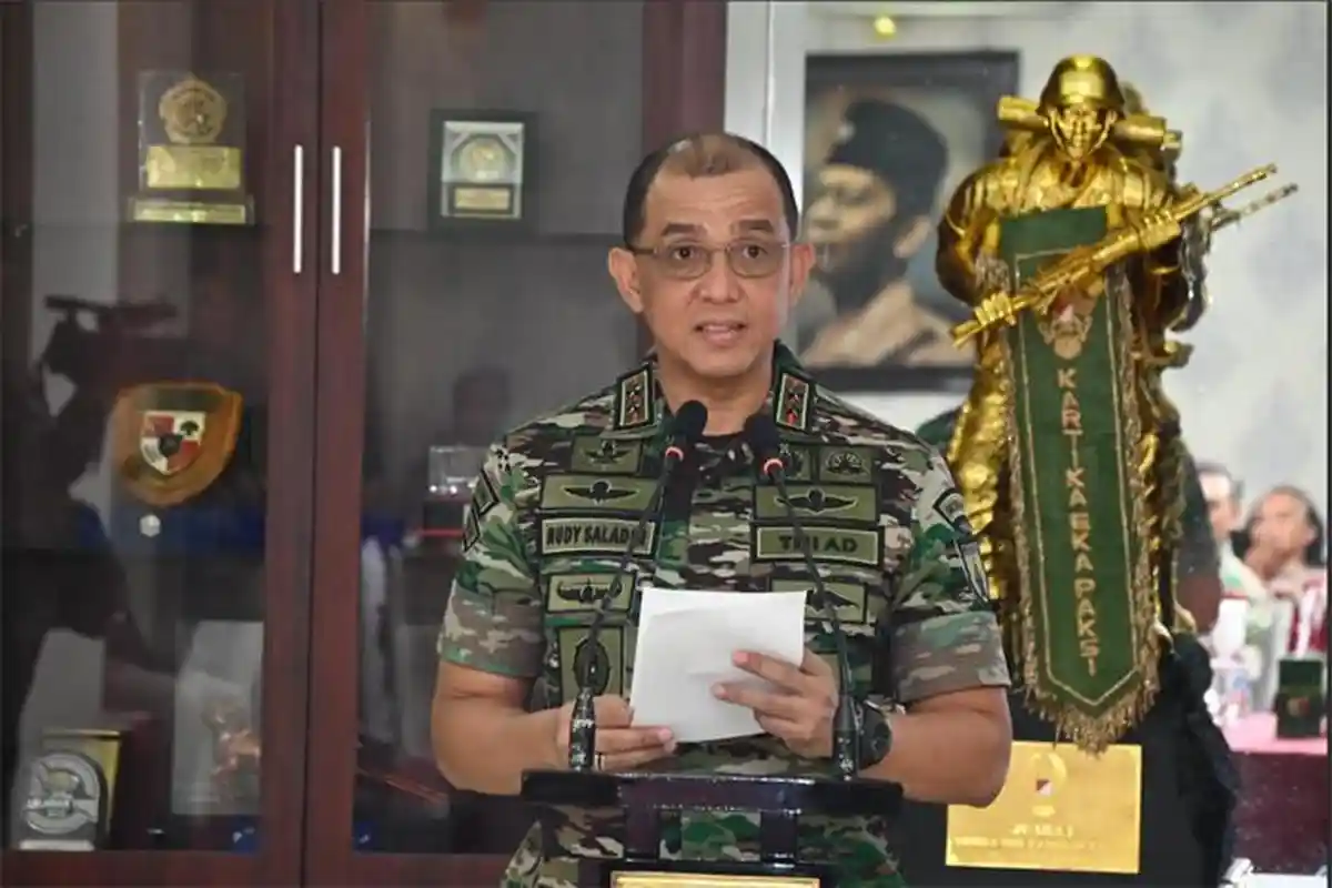 Sosok Mayjen Rudy Saladin Pangdam V Brawijaya  yang Gagah Berani tetapi Tetap Rendah Hati