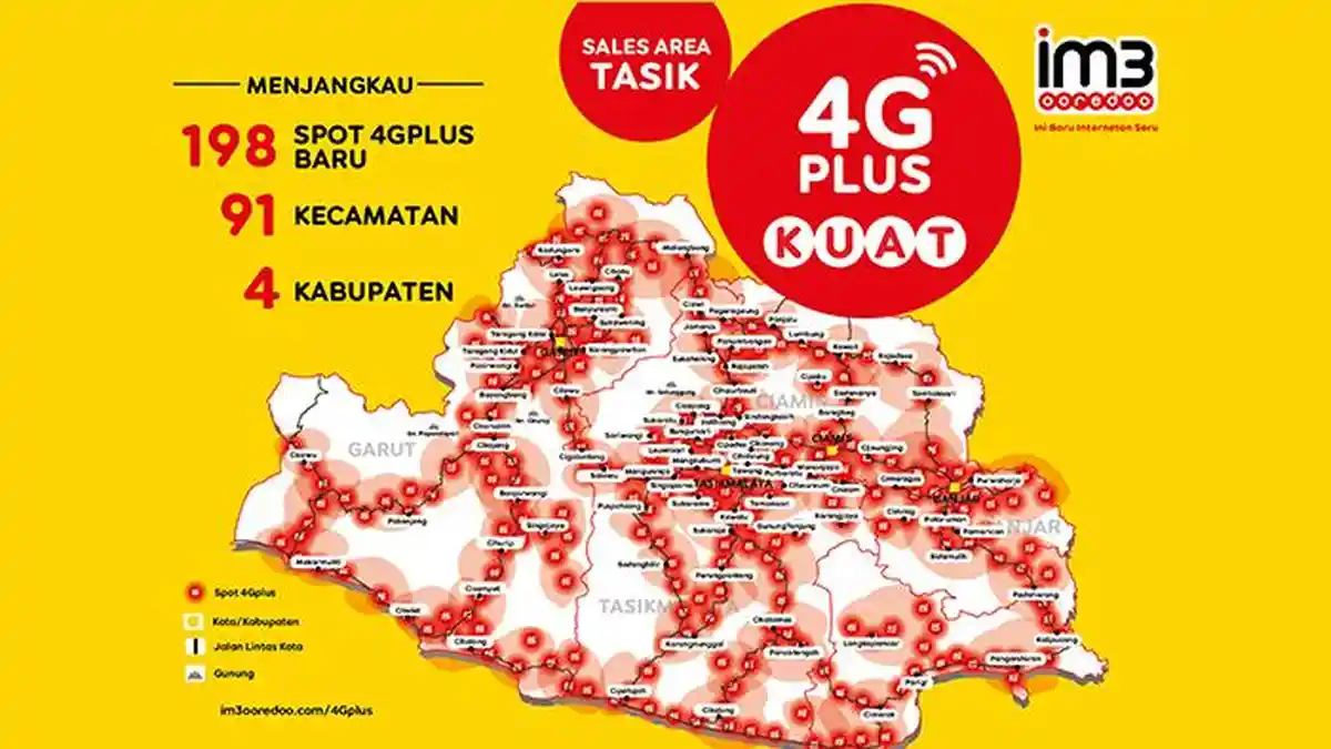 Masyarakat Tasikmalaya Sekarang Bisa Nikmati Internet Kuat dengan 4G Plus Kuat Indosat Ooredoo