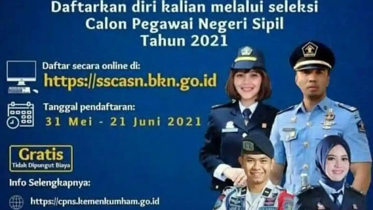 BEREDAR Info Penerimaan CPNS Kemenkumham Bukan Resmi, Waspada Penipuan
