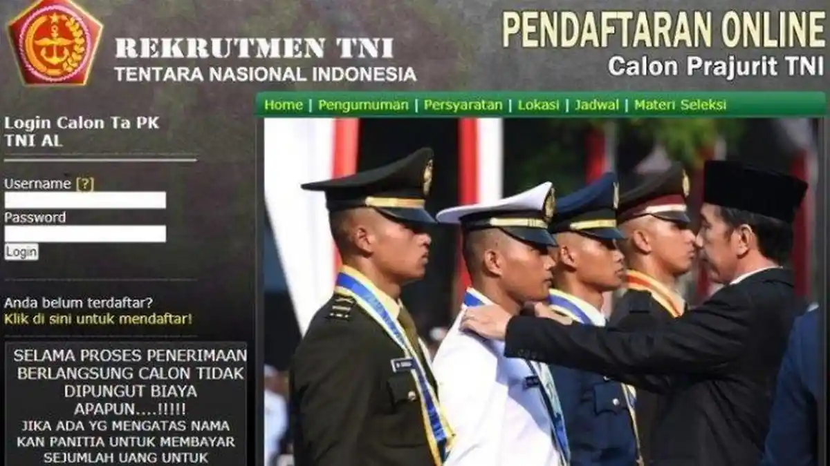 SYARAT Pendaftaran Penerimaan Calon Perwira Prajurit Karier TNI TA 2021, Dibuka bagi Lulusan D3, S1