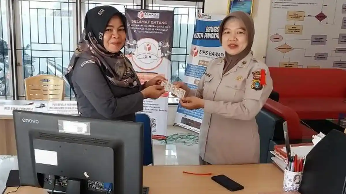 Penyelenggara Pemilu di Kota Pangkalpinang Dapat Multivitamin