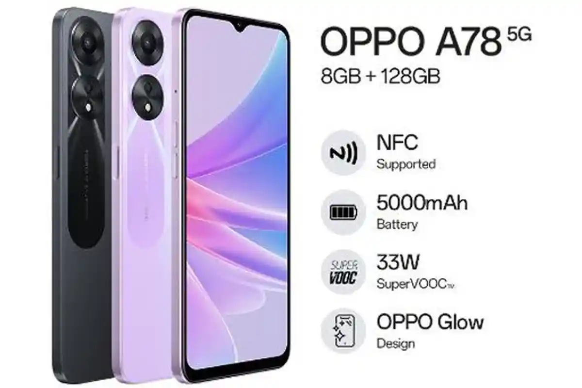 HP OPPO A78 5G Dilengkapi NFC, Harganya di Awal Oktober 2023 Rp 3 Jutaan, Cek Spesifikasi Kerennya