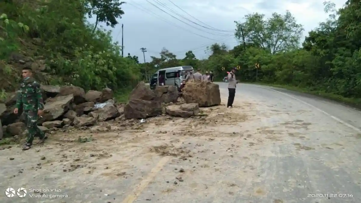 BPBD Minta Pengendara Hati-hati Melintasi Lintas Timur & Barat Aceh, Ada Lokasi Berpotensi Longsor 