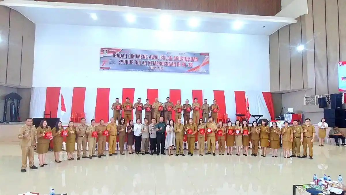 Daftar Nama Hukum Tua Penerima Piagam Penghargaan dari Pemkab Minahasa Sulawesi Utara