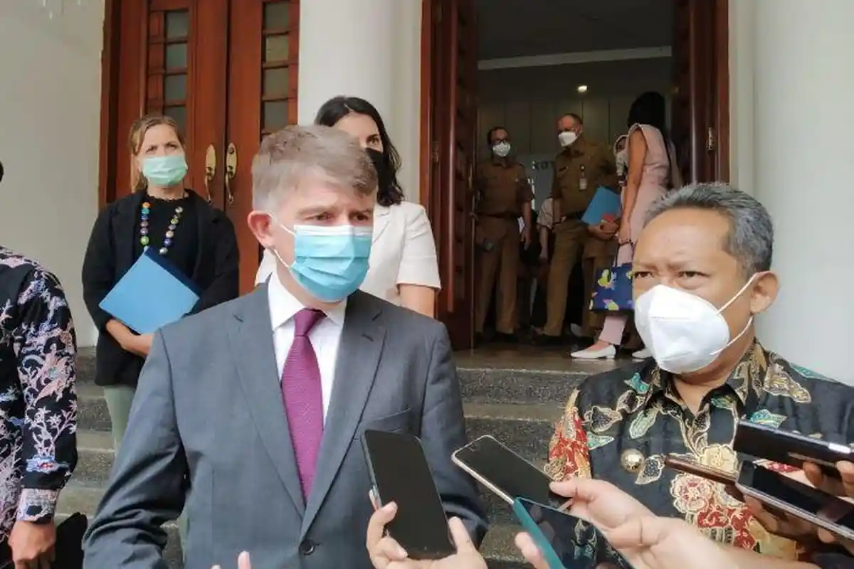 Wali Kota Bandung Bertemu dengan Dubes Inggris, Stadion GBLA Bakal Bertaraf Internasional