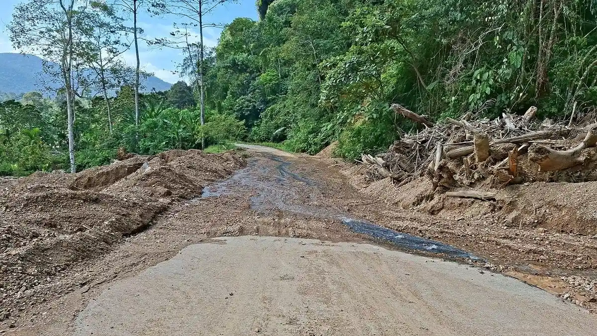 Jalur Aceh Timur–Gayo Lues Sudah Bisa Dilalui, Namun Masih Rawan Longsor, Pengendara Diminta Waspada