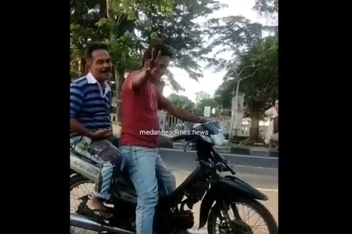 VIRAL Video 2 Pria di Medan Palak Pedagang Buah Santai Direkam: Kami Preman, Silakan Di-share