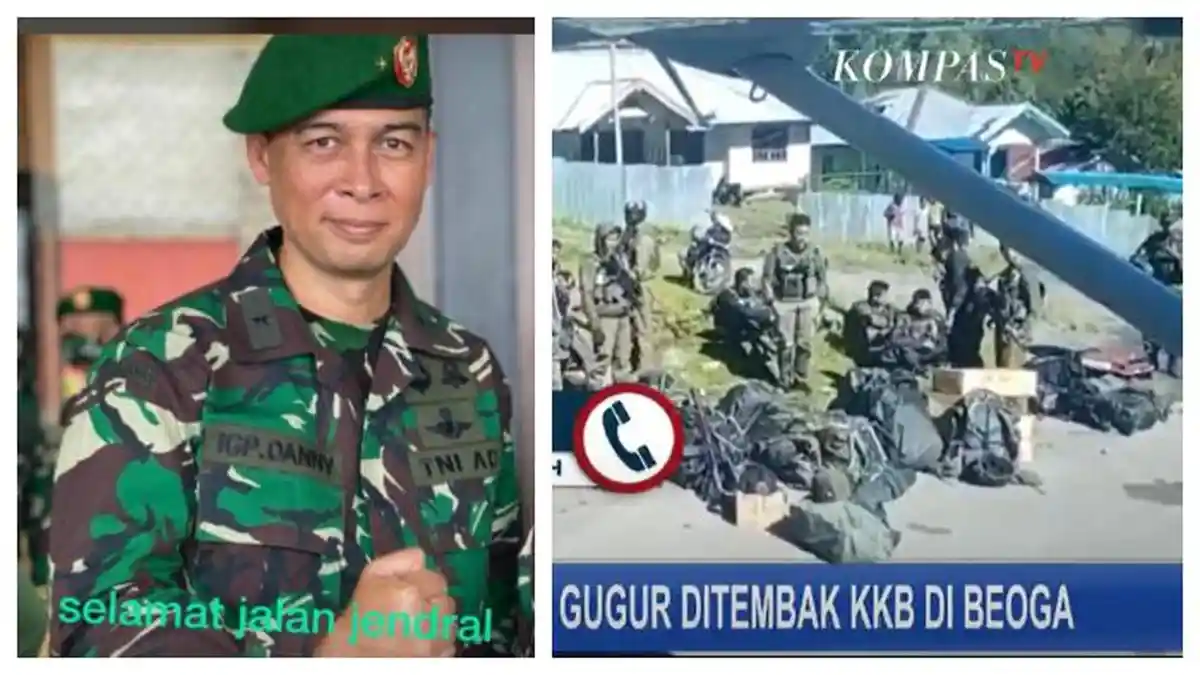 Kabinda Papua Gugur, Legislator Golkar Minta TNI Tingkatkan Kewaspadaan