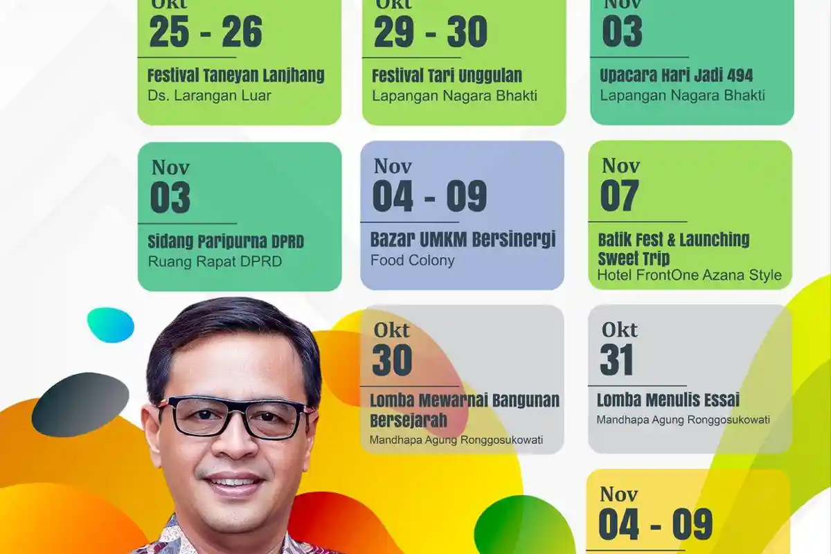 Jadwal Rangkaian Acara Hari Jadi Pamekasan ke-494, Usung Tagline Pamekasan Bersinergi