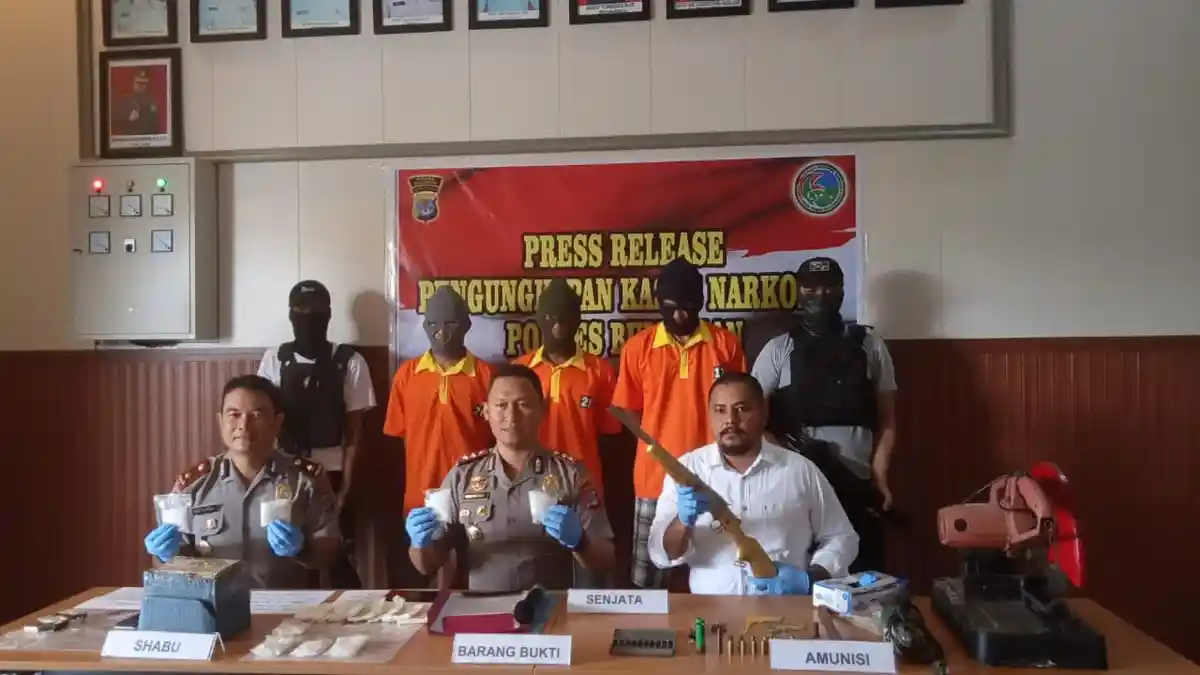 Kronologi Pengungkapan 381,31 Sabu dan Senjata Api, Dibongkar Polres Bulungan Kalimantan Utara