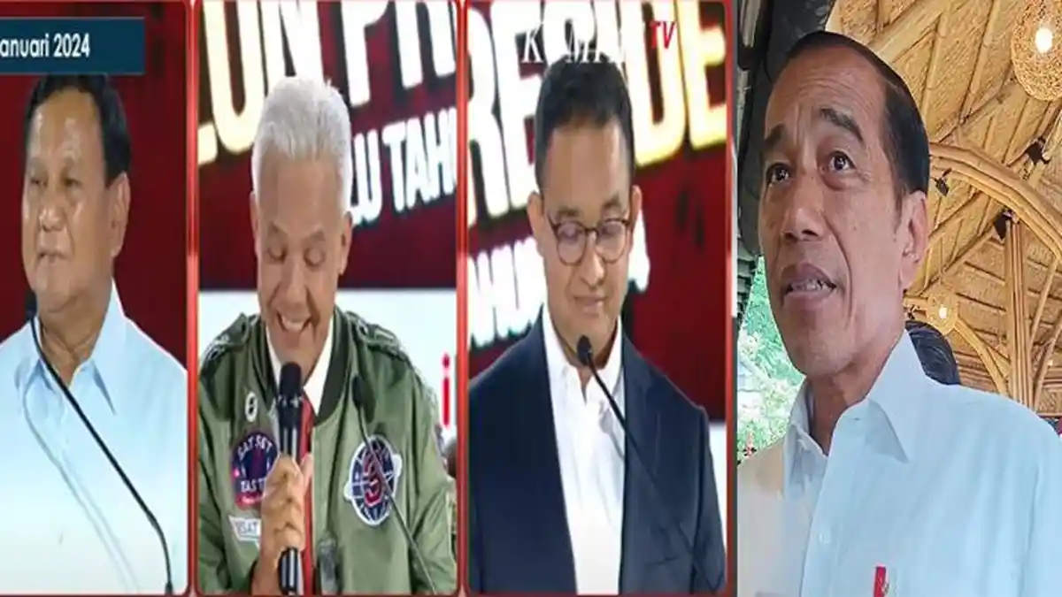 Efek Jokowi? Elektabilitas Prabowo-Gibran Naik, Ganjar-Mahfud Alami Penurunan, Ini Hasil Surveinya
