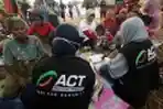 Aksi Relawan ACT di Gempa Lombok