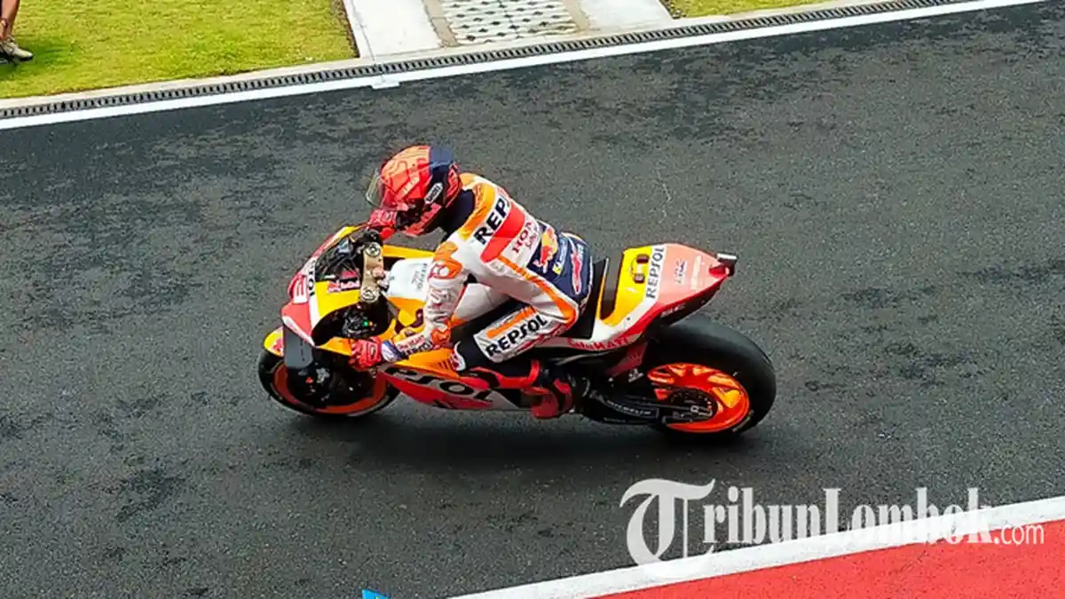 Jadwal MotoGP Mandalika 2022, Free Practice Marc Marquez Cs Dimulai dengan Dry Race Meski Mendung
