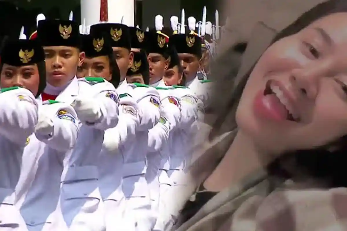 Tingkah Mayang Tertawakan Upacara Bendera Ramai Kecaman, Hormat Sambil Rebahan Komandan Jadi Lelucon