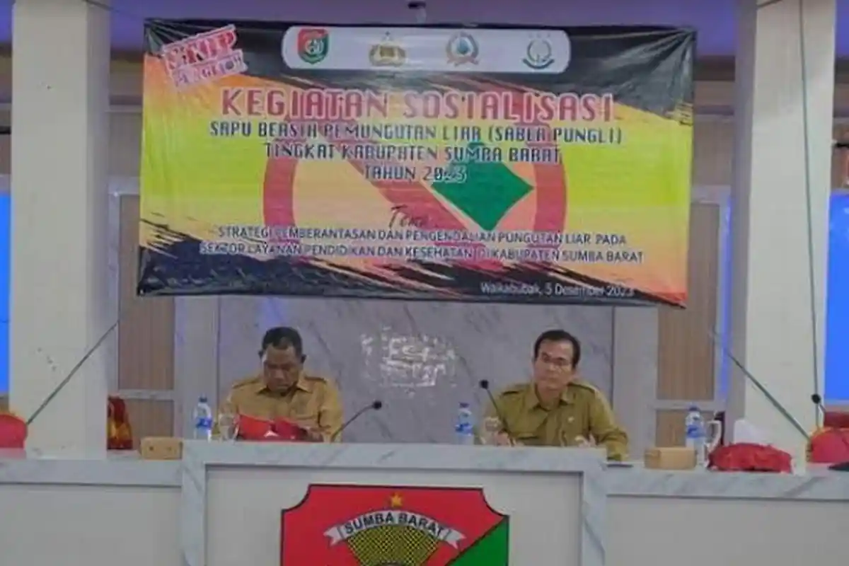 Pemkab Sumba Barat Tekankan Pengendalian Pungli di Sektor Pendidikan dan Kesehatan