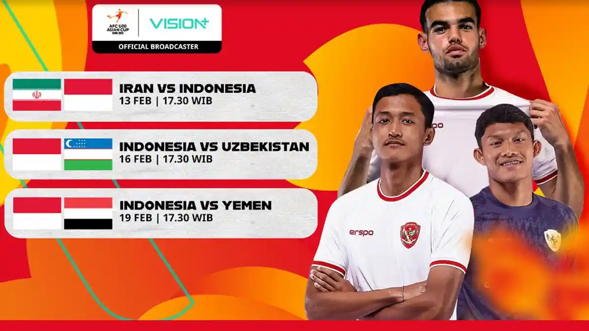 Jadwal dan Jam Tayang Timnas Indonesia U20 vs Iran di Piala Asia U-20 ...