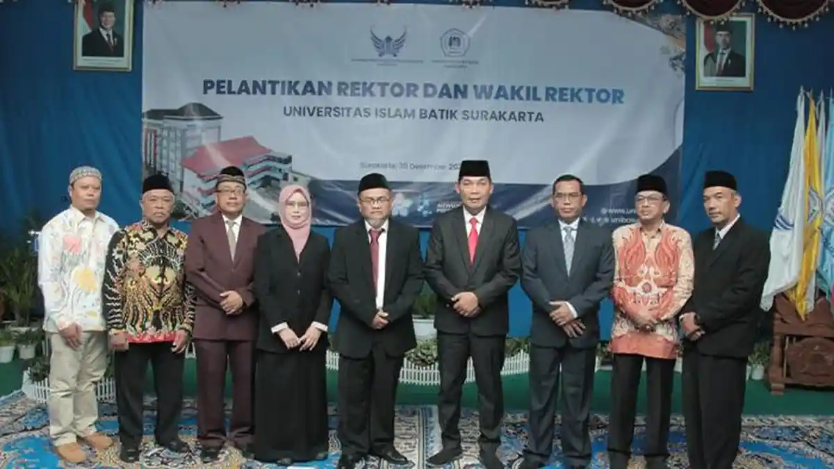 Dilantik,Rektor UNIBA Surakarta Komitmen Bangun Pendidikan Berbasis Keislaman & Kebermanfaatan Umat