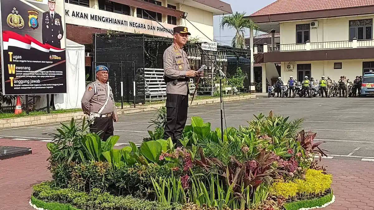 Ops Keselamatan Toba 2023, Kapolrestabes Medan Gelar Pasukan dan Sampaikan Ini