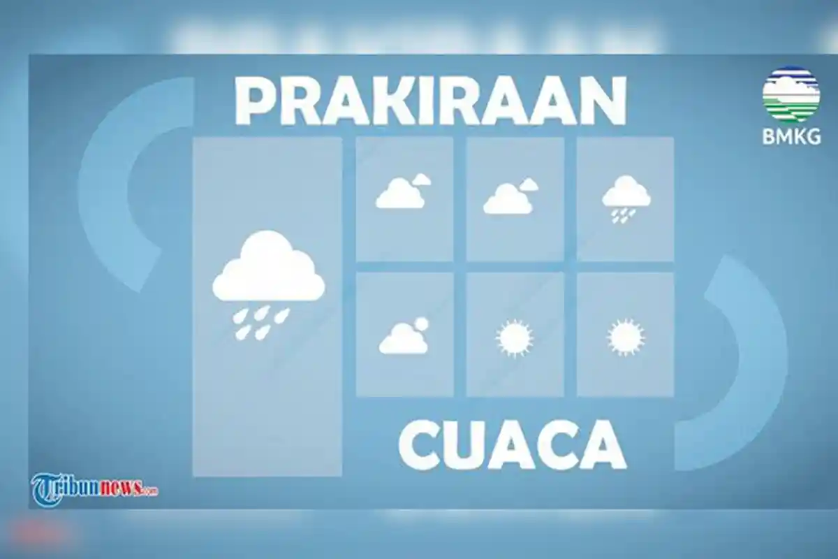 Prakiraan Cuaca BMKG Hari Ini Senin 26 Agustus 2019, Jakarta dan Manado Cerah, Medan Hujan Seharian