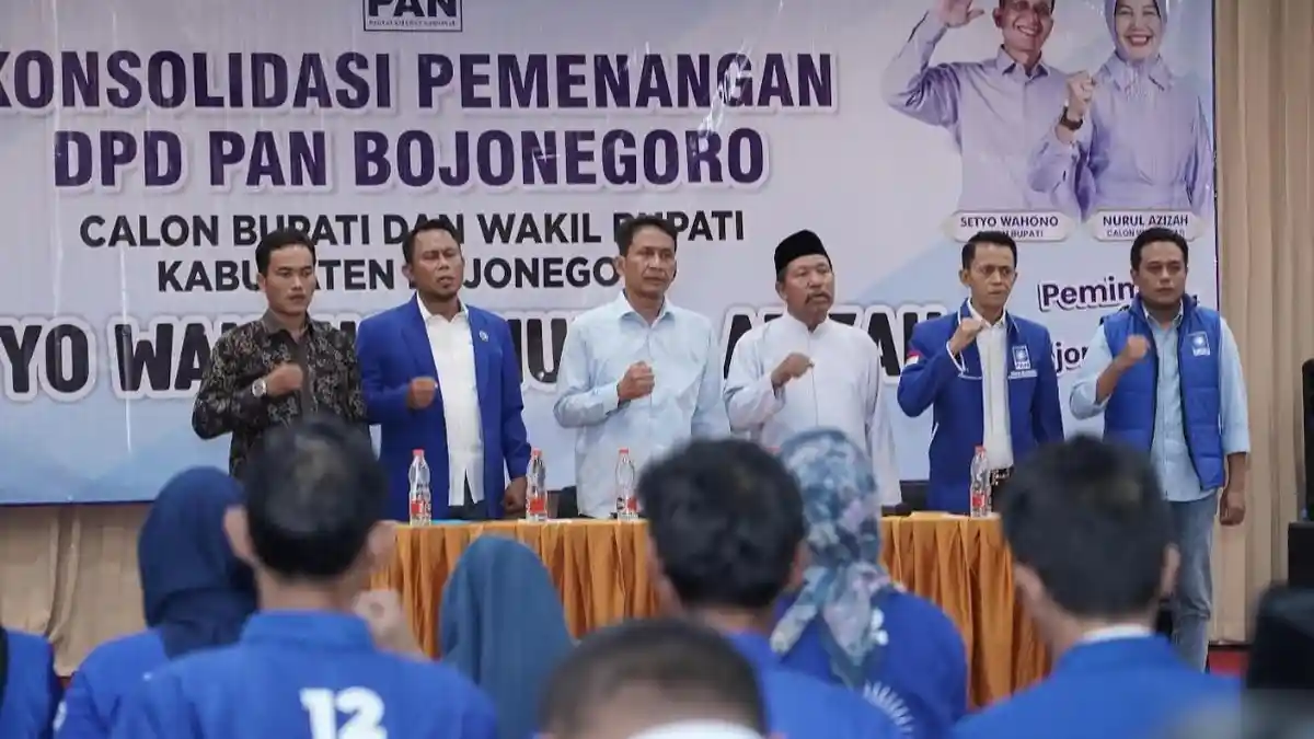 Visi Misi Cemerlang, PAN Pede Setyo Wahono-Nurul Azizah Menang Pilkada Bojonegoro 2024