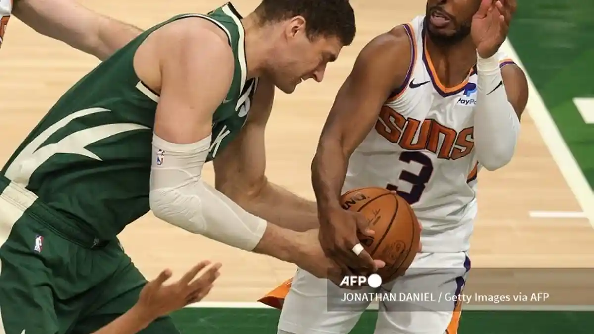 Hasil Final NBA 2021 Suns vs Bucks, Suns Kalah dengan Skor 120-100