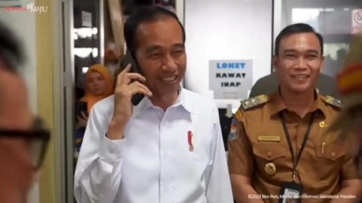 VIRAL Presiden Jokowi Gercep Telepon Menkes Minta Alkes untuk RSUD Bengkulu, Warganet: I Lope u Pull