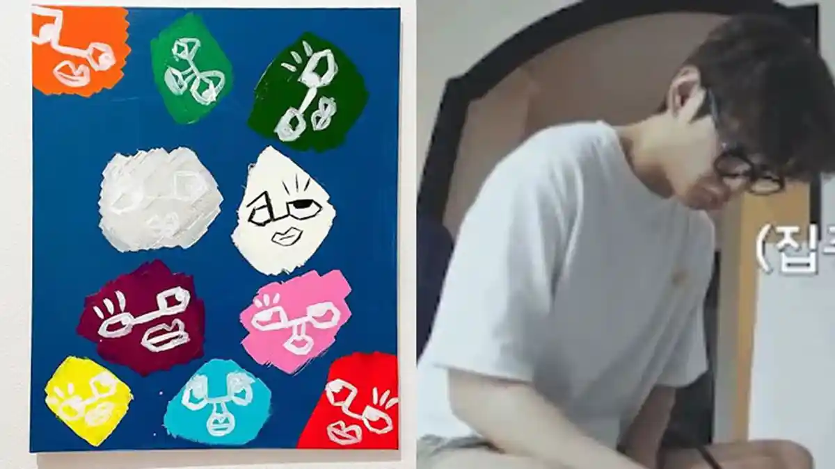Bukti BTS Berjiwa Seni, Jungkook cs Iseng Melukis di In the Soop 2, Lihat Hasil Karya Mereka