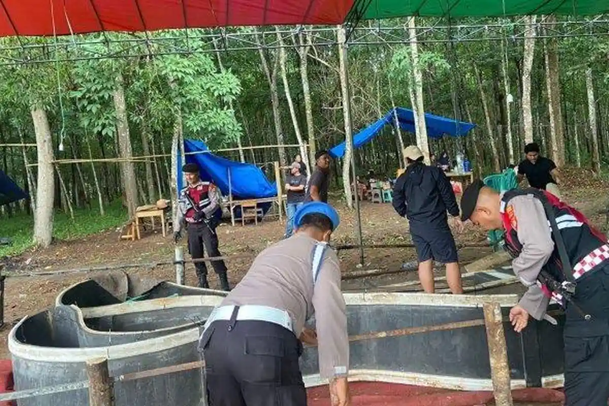 Hasil Autopsi 3 Polisi Ditembak di Judi Sabung Ayam Lampung, Peluru Bersarang di Dada dan Kepala