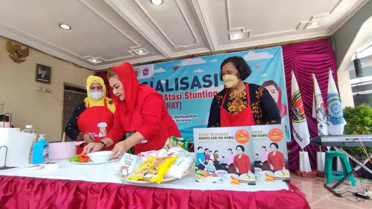 Chef Ita Keliling Semarang Bagikan Resep Megawati Demi Atasi Stunting, Rencana Rilis 27 April 2022