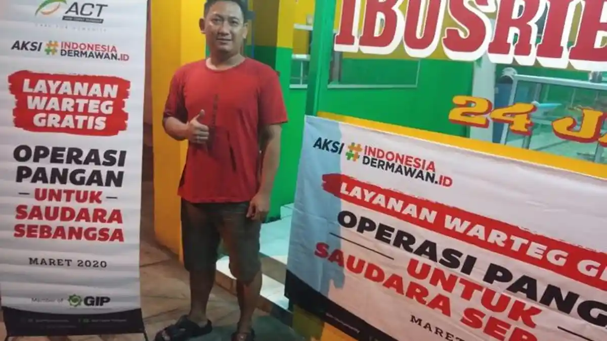 1.000 Warteg di Jabodetabek Sediakan Makan Gratis Selama Wabah Virus Corona, Simak Daftar Wartegnya