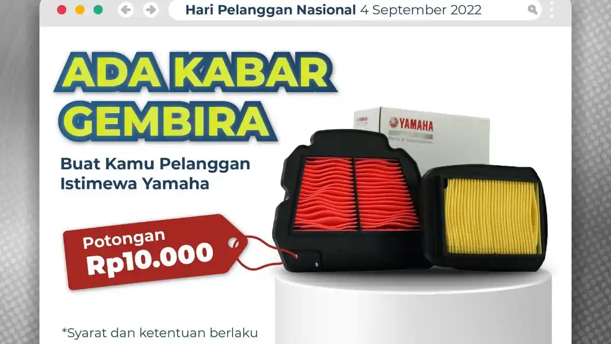 Sederhana tapi Penting, Ini Peran Filter Udara Pada Sepeda Motor