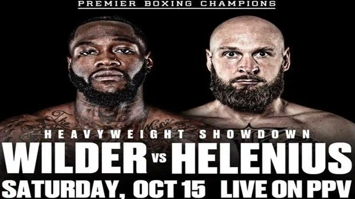 Tinju Dunia, Deontay Wilder vs Robert Helenius 15 Oktober 2022 di New York