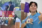 Kesetiaan Sheila Dara Setiap Hari Datangi Makam Vidi Aldiano, Pakai Baju Warna Biru Favorit Suami