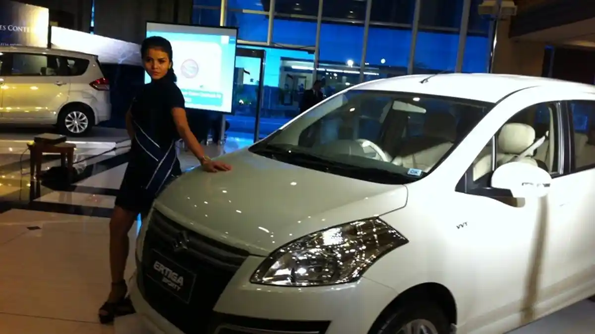 Ertiga Dominasi Penjualan Suzuki dalam Ajang IIMS 2014