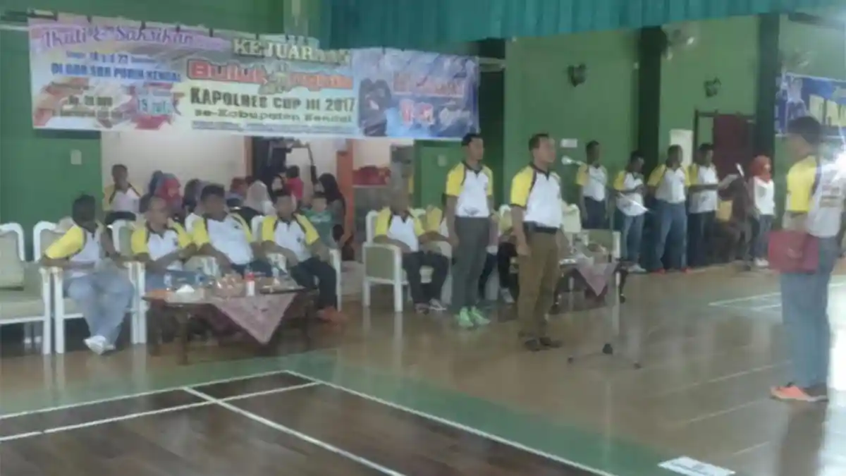 Sebanyak 272 Atlet Bulutangkis Ikuti Kejuaraan Kapolres CUP III 2017