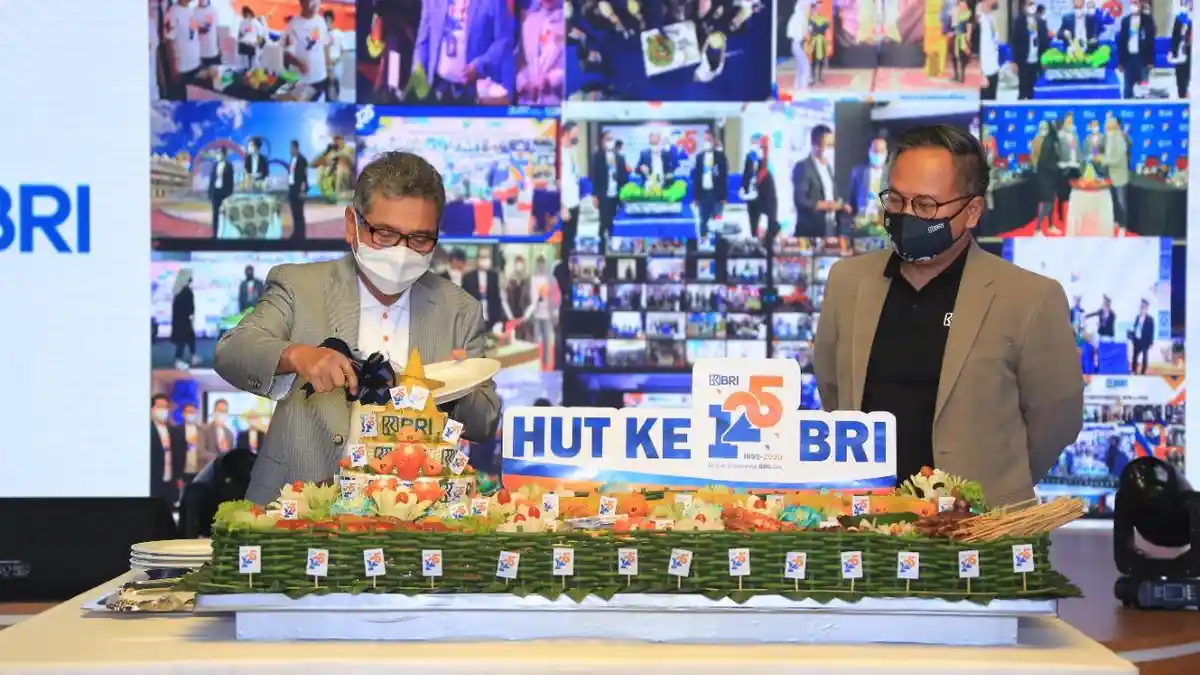 Meriah, 125 Ribu Karyawan dari Lima Negara Peringati HUT ke-125 BRI