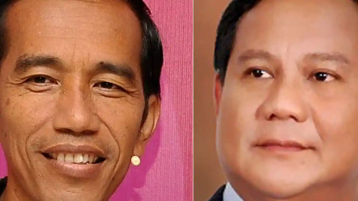 Survei Poltracking: Jokowi Menang Telak Jika Head to Head Prabowo di Pilpres 2019