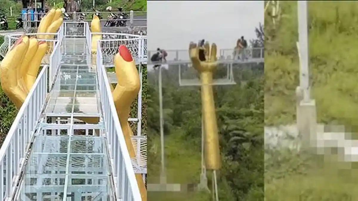5 Fakta Jembatan Kaca Pecah di Wisata Limpakuwus Banyumas, Detik-detik hingga Pengakuan Saksi Mata