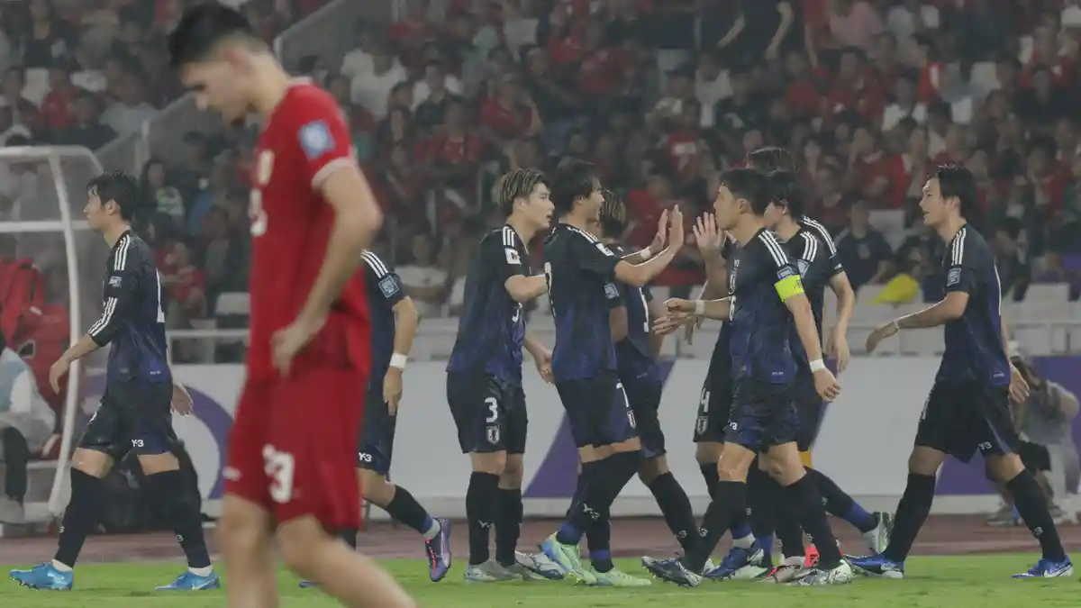 Fakta Hasil Timnas Indonesia vs Jepang: Beda Kelas, Garuda Senasib Negara ASEAN Lainnya