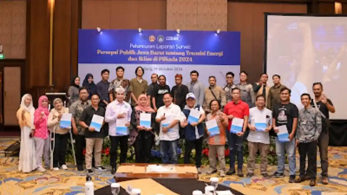 Hasil Survei: Warga di Jabar Belum Tahu Program Cagub-Cawagub soal Transisi Energi & Perubahan Iklim