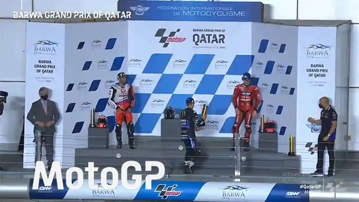 HASIL Podium MotoGP Qatar Tadi Malam, Aksi Francesco Bagnaia & Zarco ...