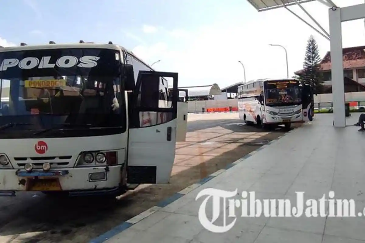 Meski Belum Resmi, Sebagian Bus Ekonomi di Terminal Patria Blitar Mulai Naikkan Tarif