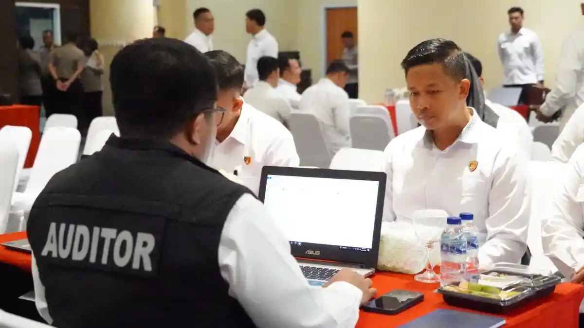 Tim Itwasum Polri Laksanakan Audit Tematik & Pengecekan Satker Operasional Polda Sumsel