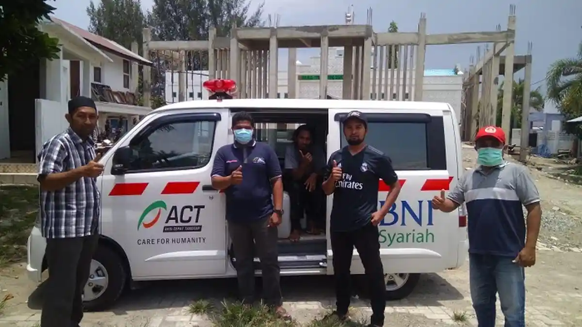 Antisipasi Covid-19, ACT Lakukan Penyemprotan dan Edukasi Desinfektan-Sanitizer di Deah Glumpang