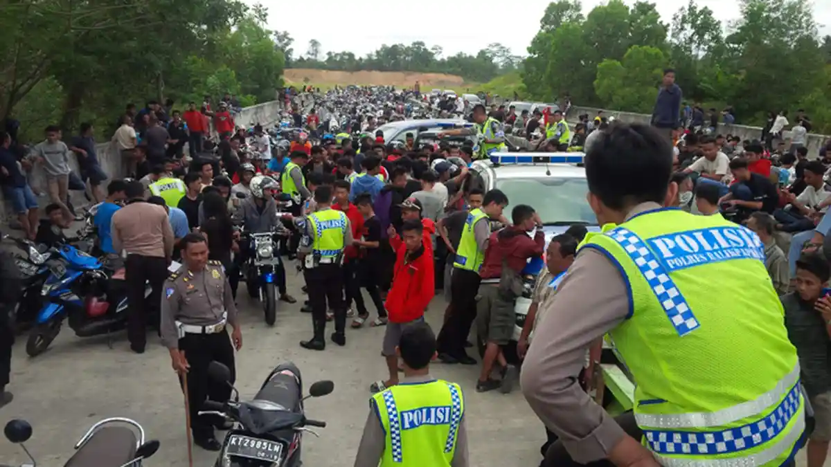 Motor Balap Liar yang Disita Polisi tak Boleh Diambil Sebelum Lebaran